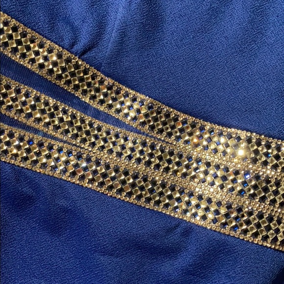 Blue dress size small - Picture 4 of 5